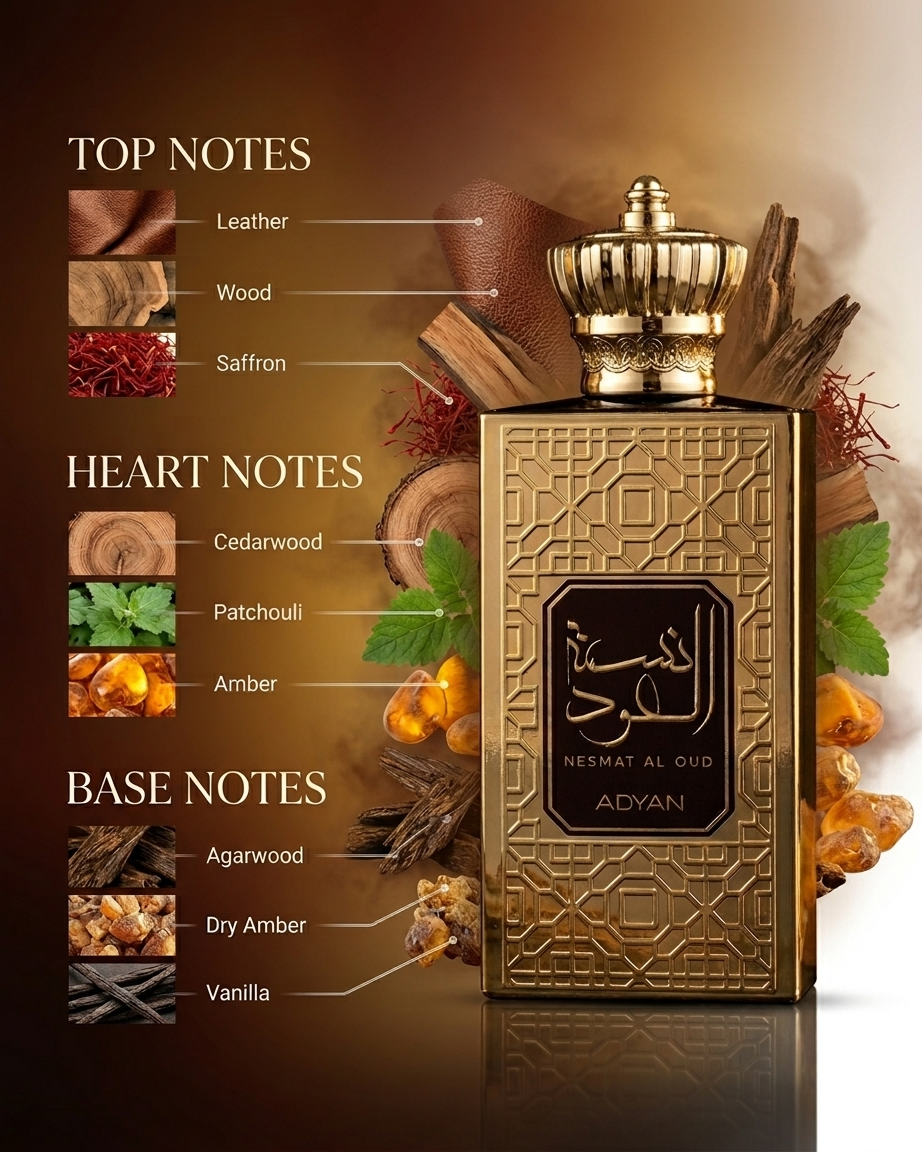 Nesmat Al Oud 60ml EDP