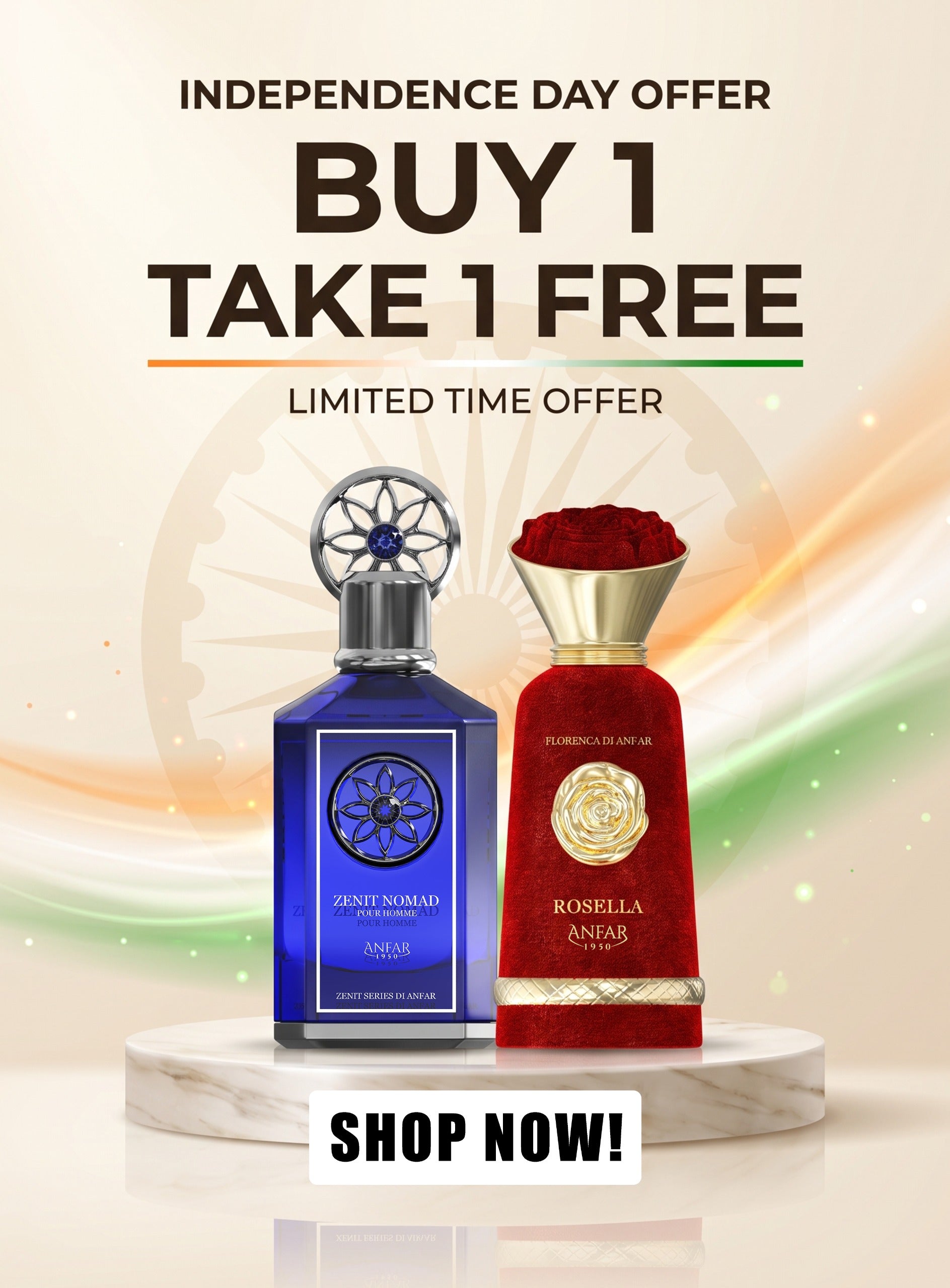 Buy 1 Get 1 Free – Anfar 1950 Zenit Nomad & Rosella Perfume Set