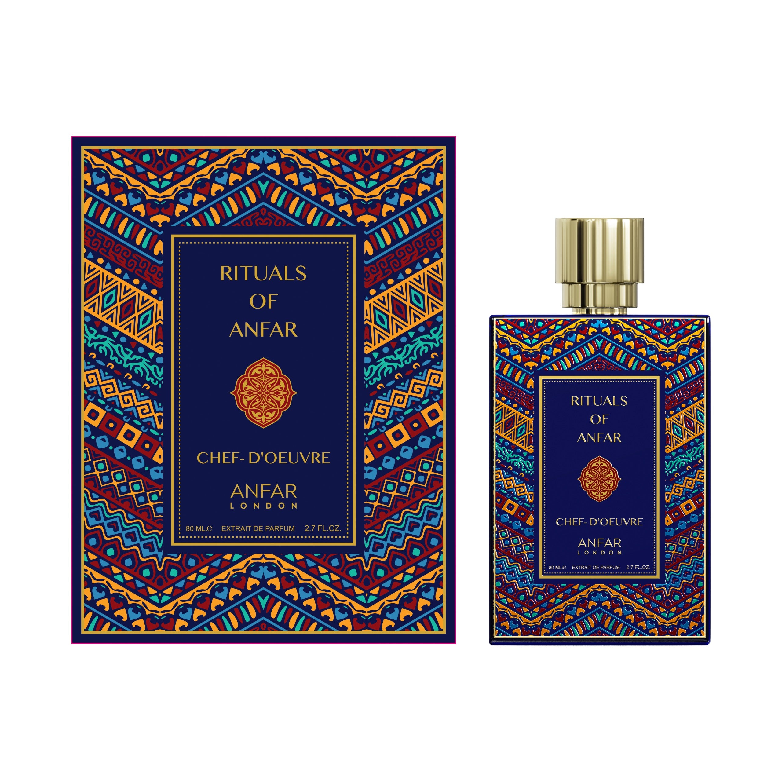 Anfar London Chef d’Oeuvre Rituals Chef D'oeuvre EDP 80ml – Anfar Perfumes India