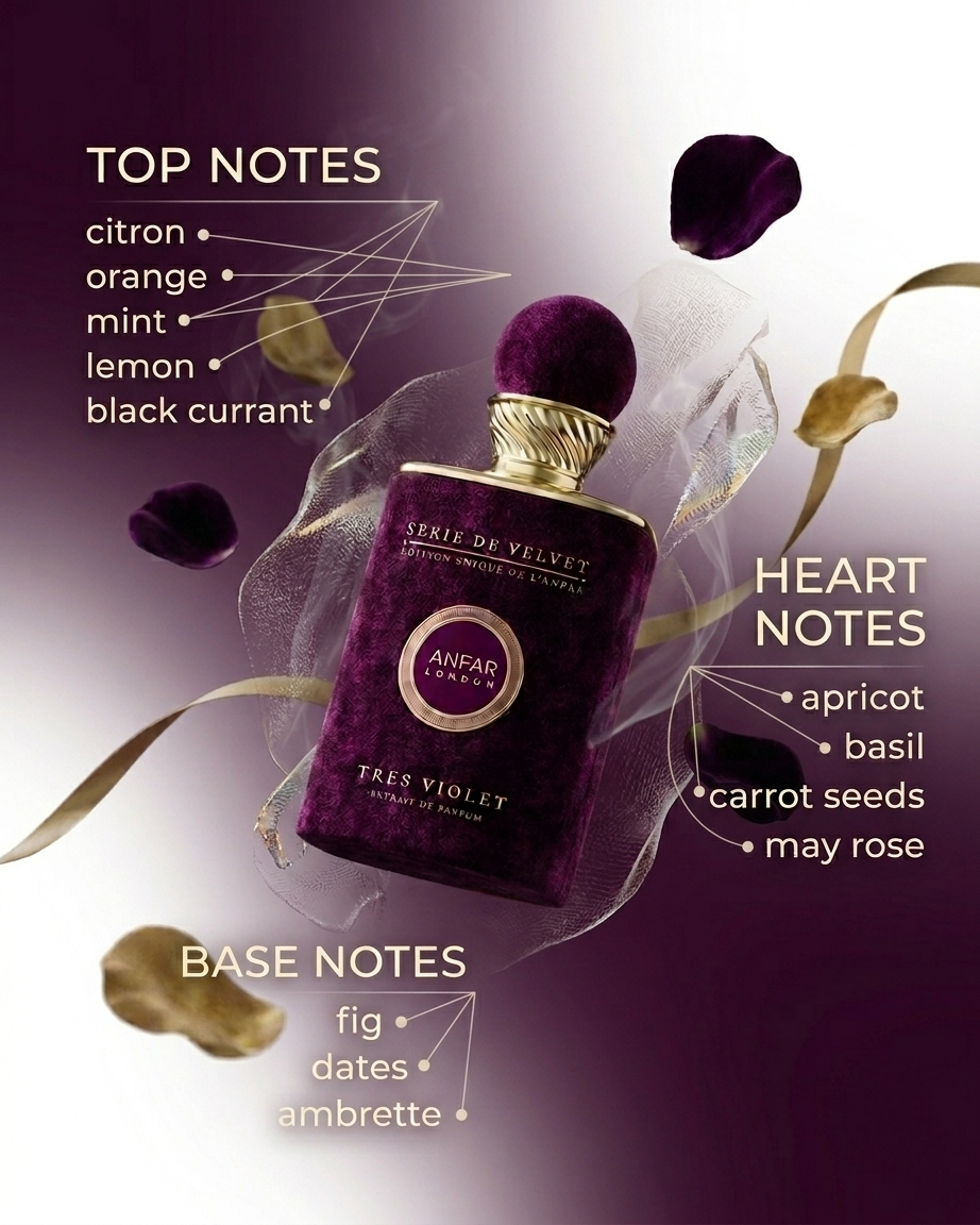 Velvet Tres Violet 100ml EDP