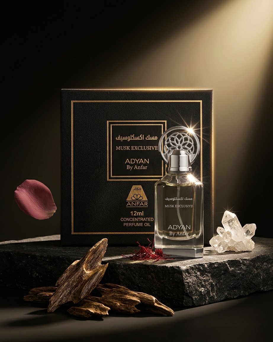 MUSK EXCLUSIVE ADYAN BY ANFAR CONCENTRATED PERFUME OIL 12ML