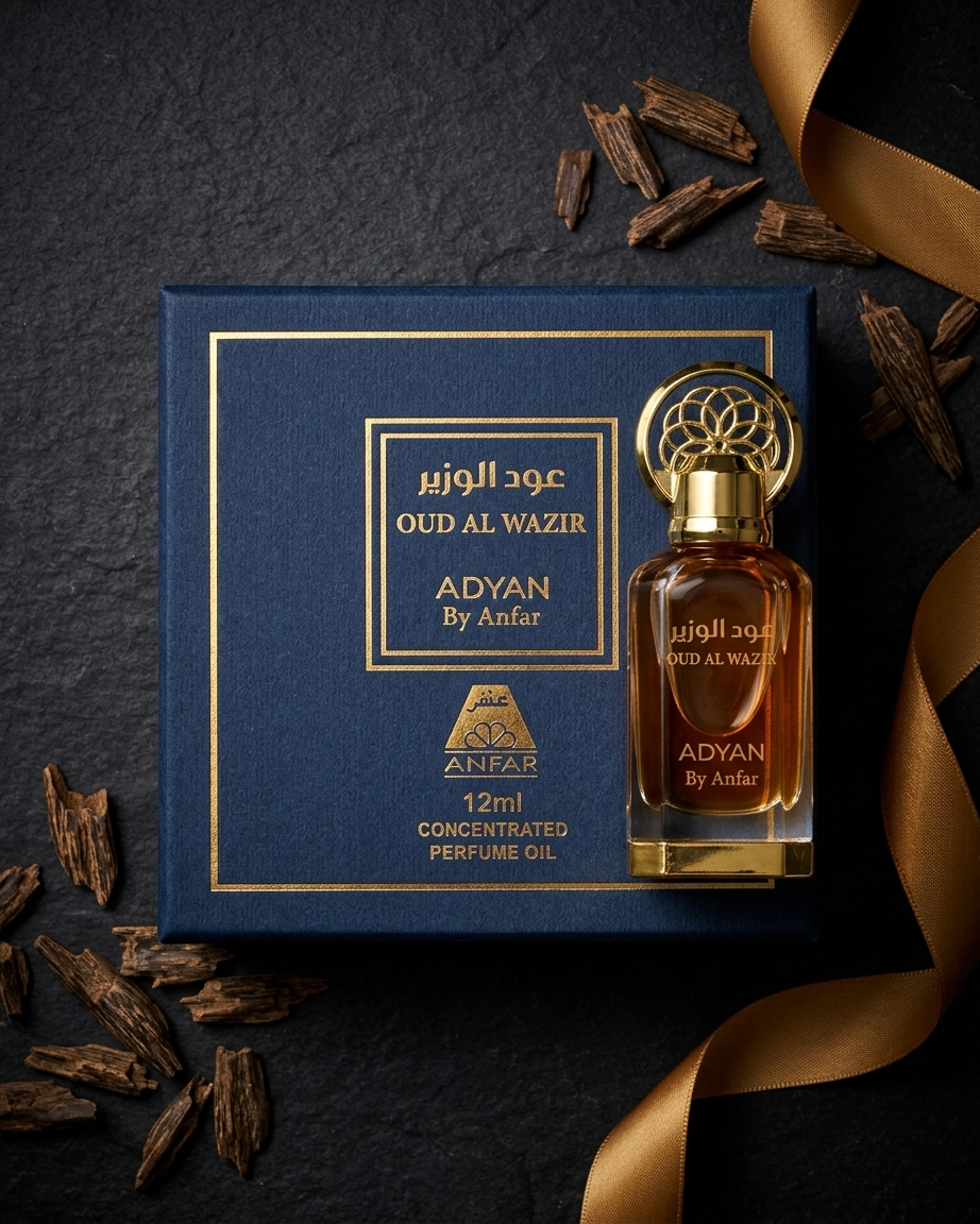OUD AL WAZIR ADYAN BY ANFAR CONCENTRATED PERFUME OIL 12 ML