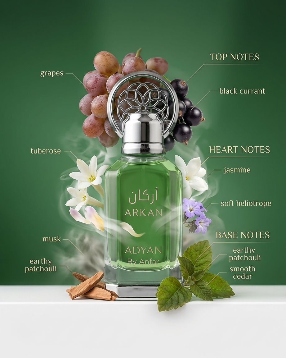 ARKAN ADYAN BY ANFAR CONCENTRATED PERFUME OIL 12 ML