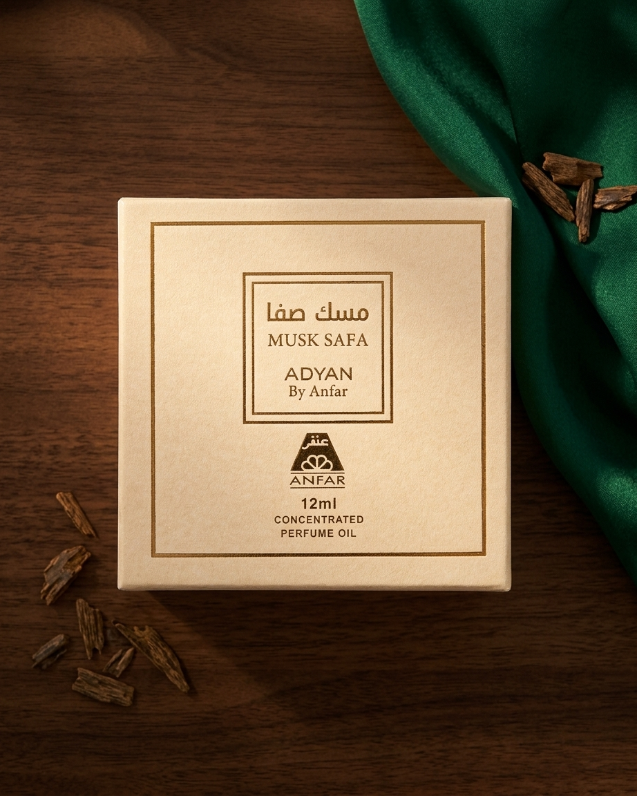 MUSK SAFA ADYAN BY ANFAR CONCENTRATED PERFUME OIL 12 ML
