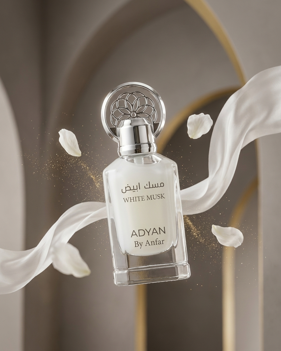 WHITE MUSK ADYAN BY ANFAR CONCENTRATED PERFUME OIL 12ML