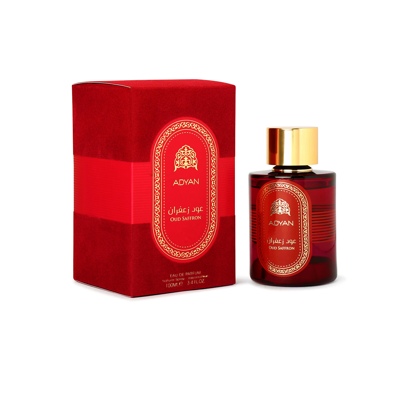 Oud Saffron Edp 100 ml Perfume For Men & Women  Adyan By Anfar 