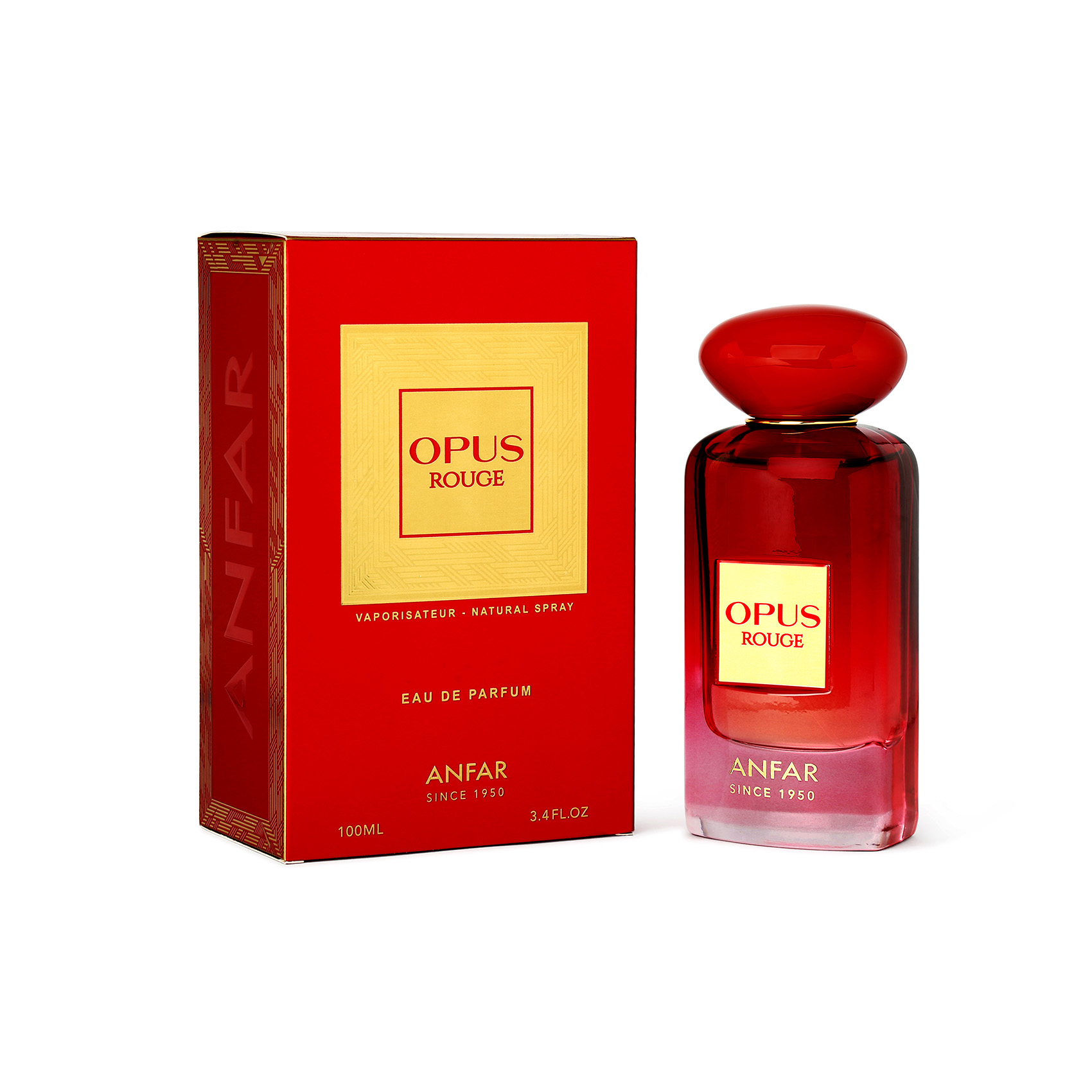 Opus Rouge Eau De Parfum 100ml Perfume For Men & Women  By Anfar- Made In India