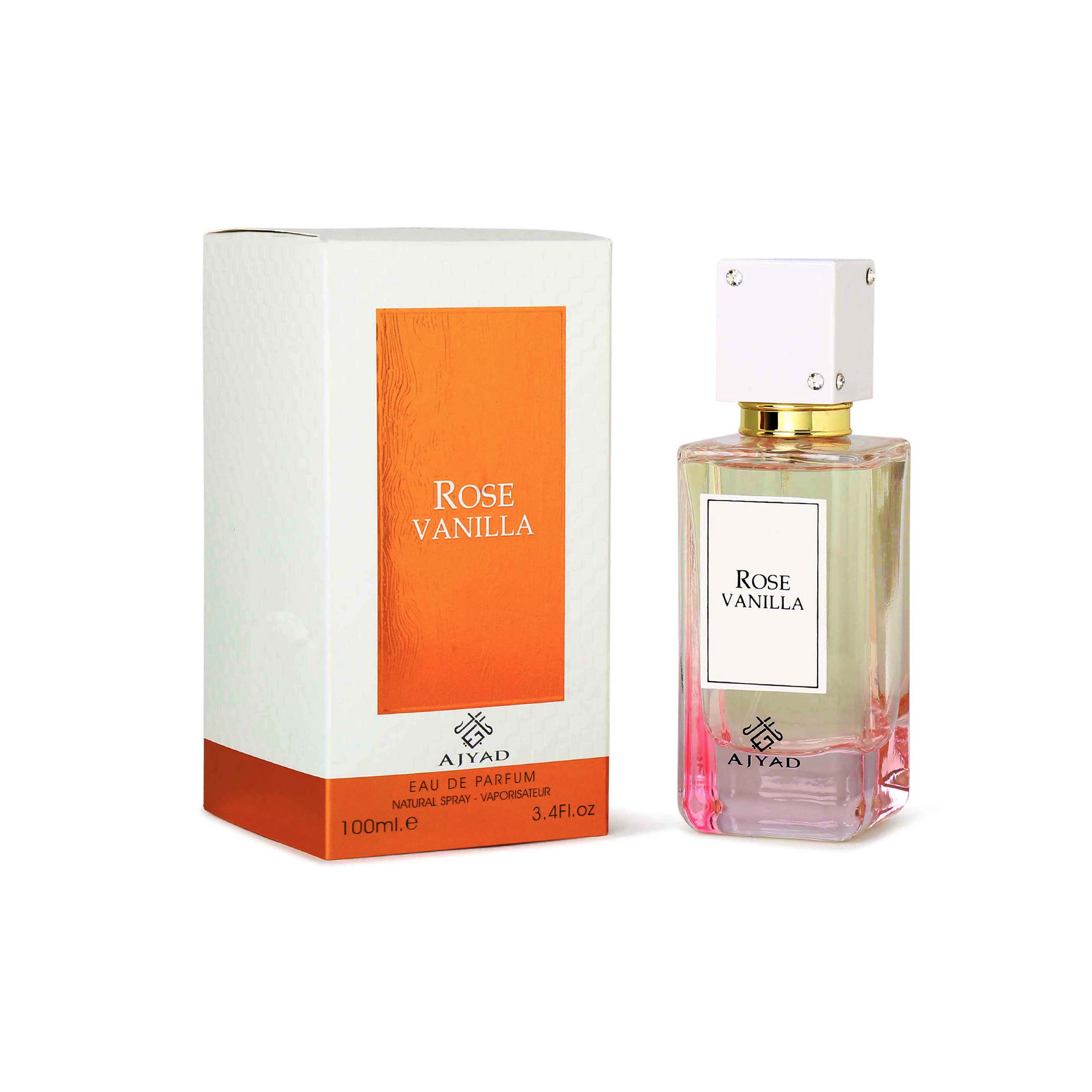 Rose Vanilla Eau De Parfum 100ml Perfume For Women  (Ajyad By Anfar) - Made In Dubai