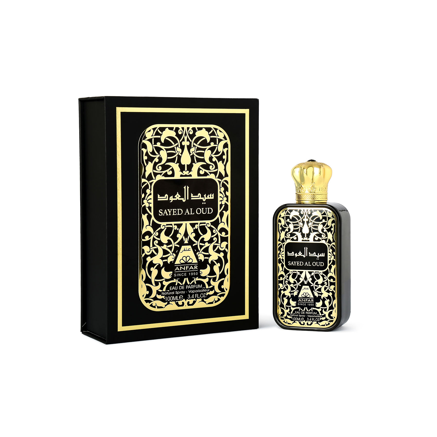 Sayed Al Oud Edp 100 ml Perfume For Men & Women By Anfar