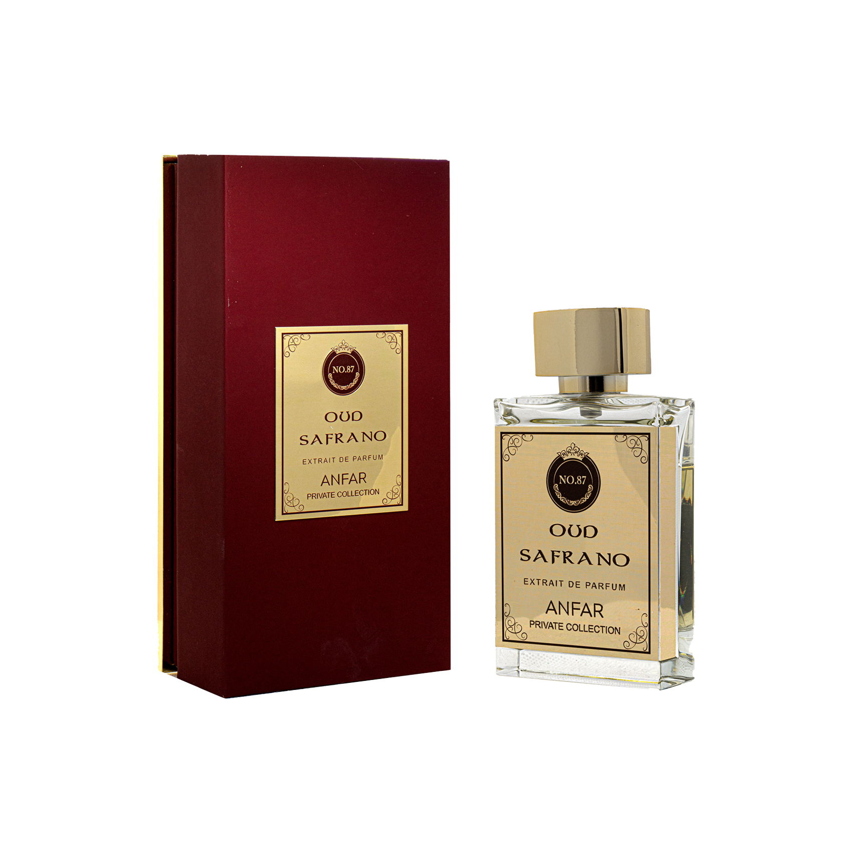 Oud Safrano Private Collection Edp 50 ml Perfume for Men & Women By Anfar London