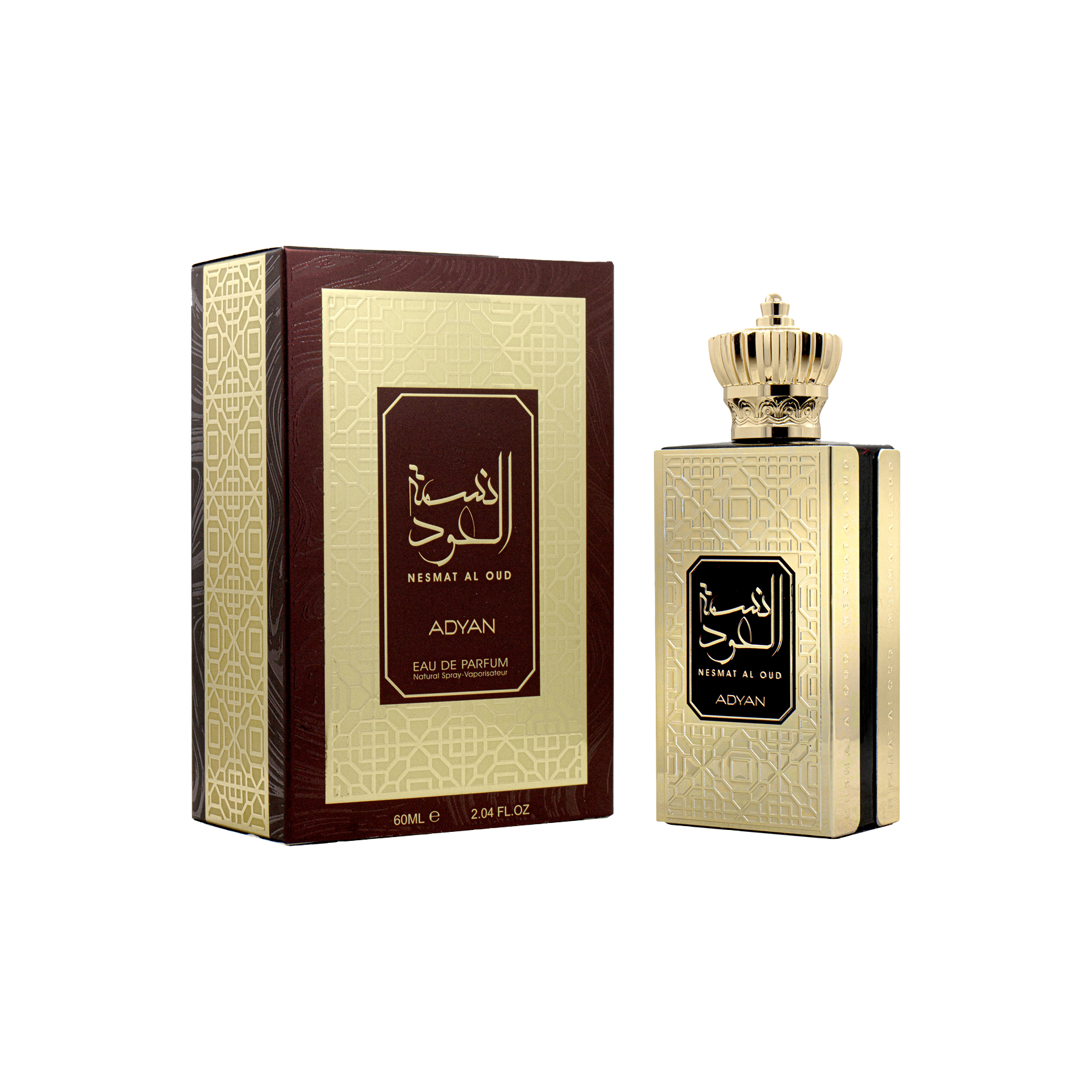 Nesmat Al Oud Edp 60 ml Perfume For Men & Women Adyan By Anfar